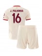 Bayern Munich Joao Palhinha #16 Kolmaspaita Lasten 2024-25 Lyhythihainen (+ shortsit)